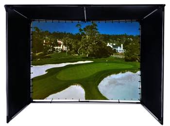 Buy Multi-Layer Knitted Wrap Fabric Golf Projector Screen| Elite Screens Inc.