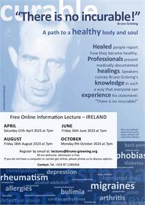 FREE ONLINE Information Lecture from IRELAND!